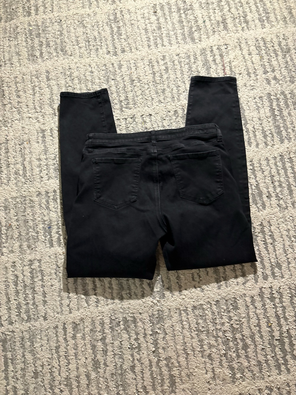 Kut from the Kloth sienna skinny black straight jeans pants size 12 - Picture 5 of 5
